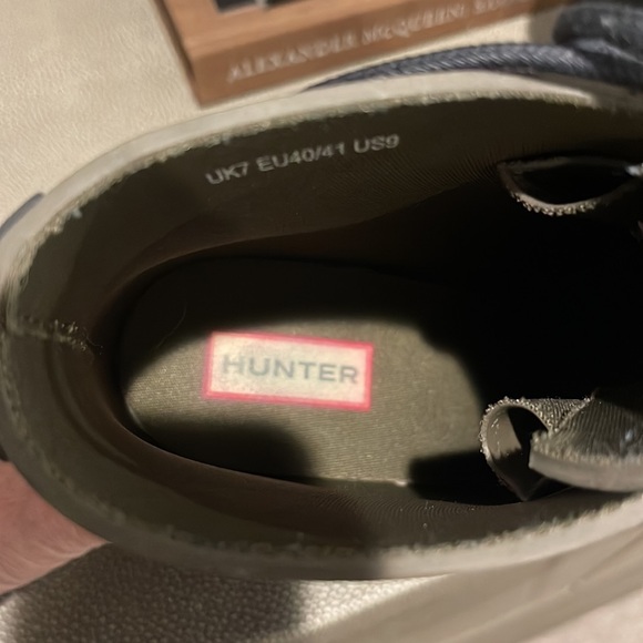 Hunter Rubber original bullseye lace up ankle boot - Picture 3 of 7